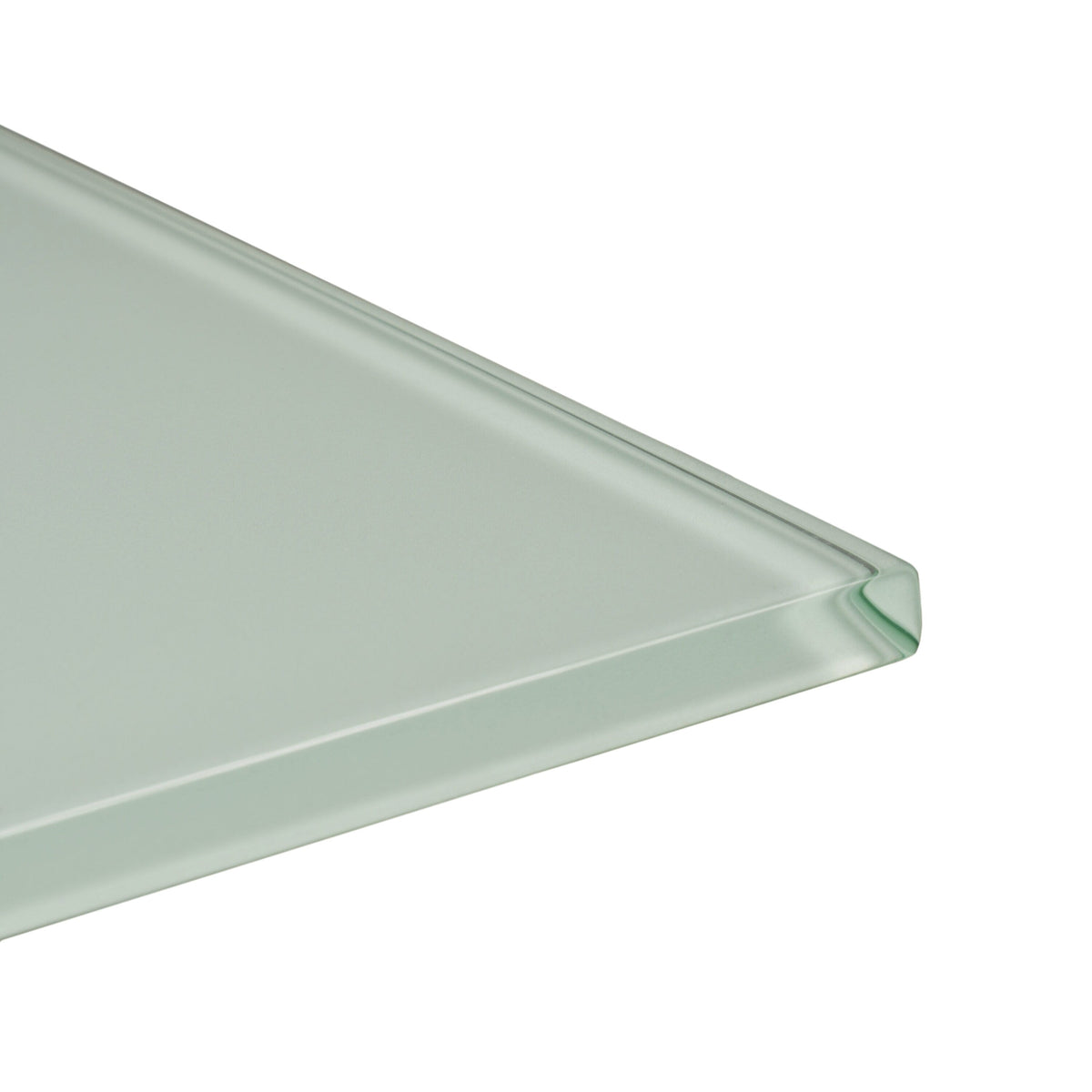 Apollo Tile (Sample) Wall Tile Cadet Blue 4-in x 6-in Glossy Glass Subway Wall Tile