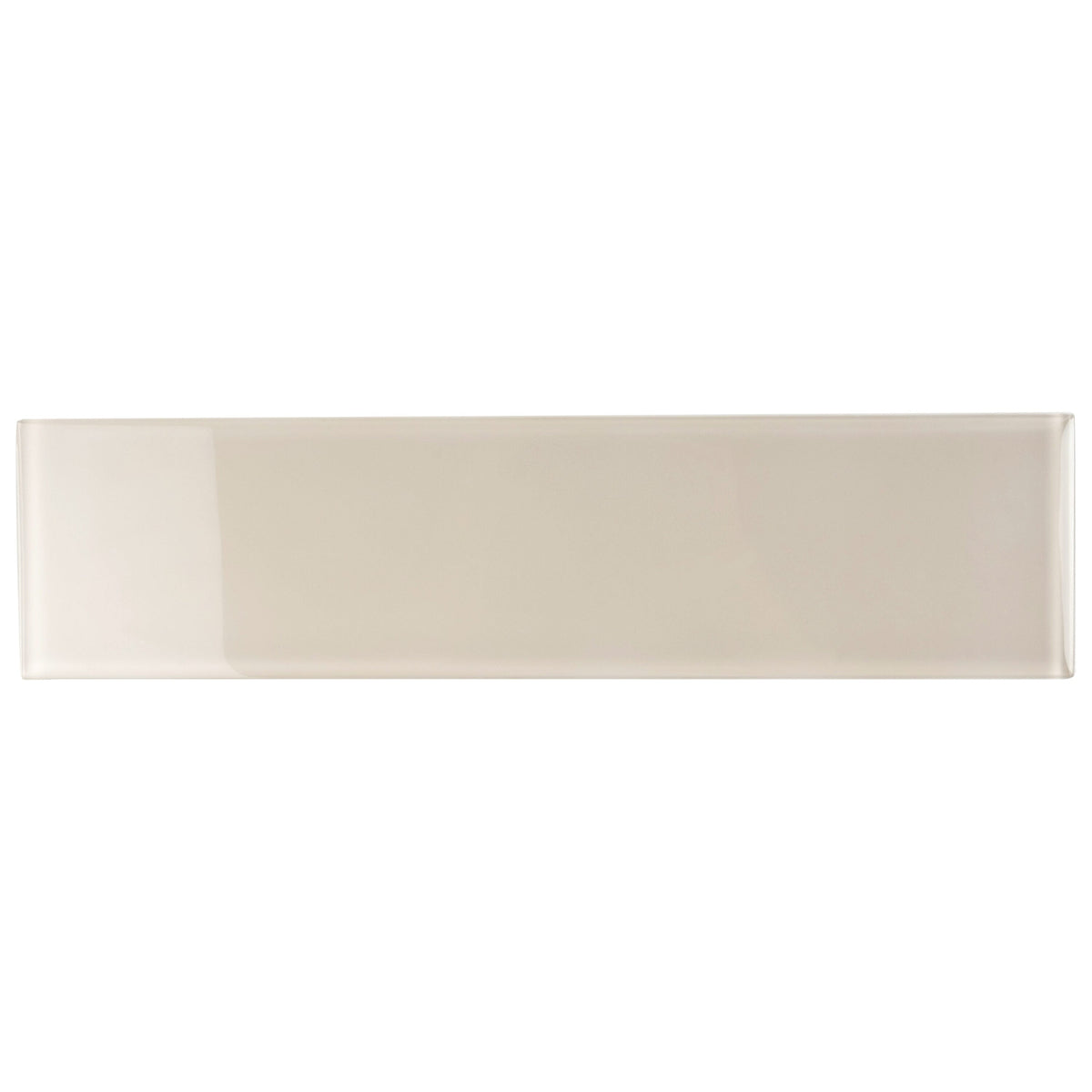 Apollo Tile (Sample) Wall Tile Abalone Gray 4-in x 4-in Glossy Glass Brick Subway Wall Tile
