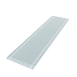 Apollo Tile (Sample) Wall Tile Mink Gray 4-in x 4-in Glossy Glass Brick Subway Wall Tile