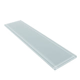 Apollo Tile (Sample) Wall Tile Mink Gray 4-in x 4-in Glossy Glass Brick Subway Wall Tile