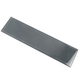 Apollo Tile (Sample) Wall Tile Ash Gray 4-in x 4-in Glossy Glass Subway Wall Tile