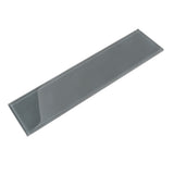 Apollo Tile (Sample) Wall Tile Ash Gray 4-in x 4-in Glossy Glass Subway Wall Tile