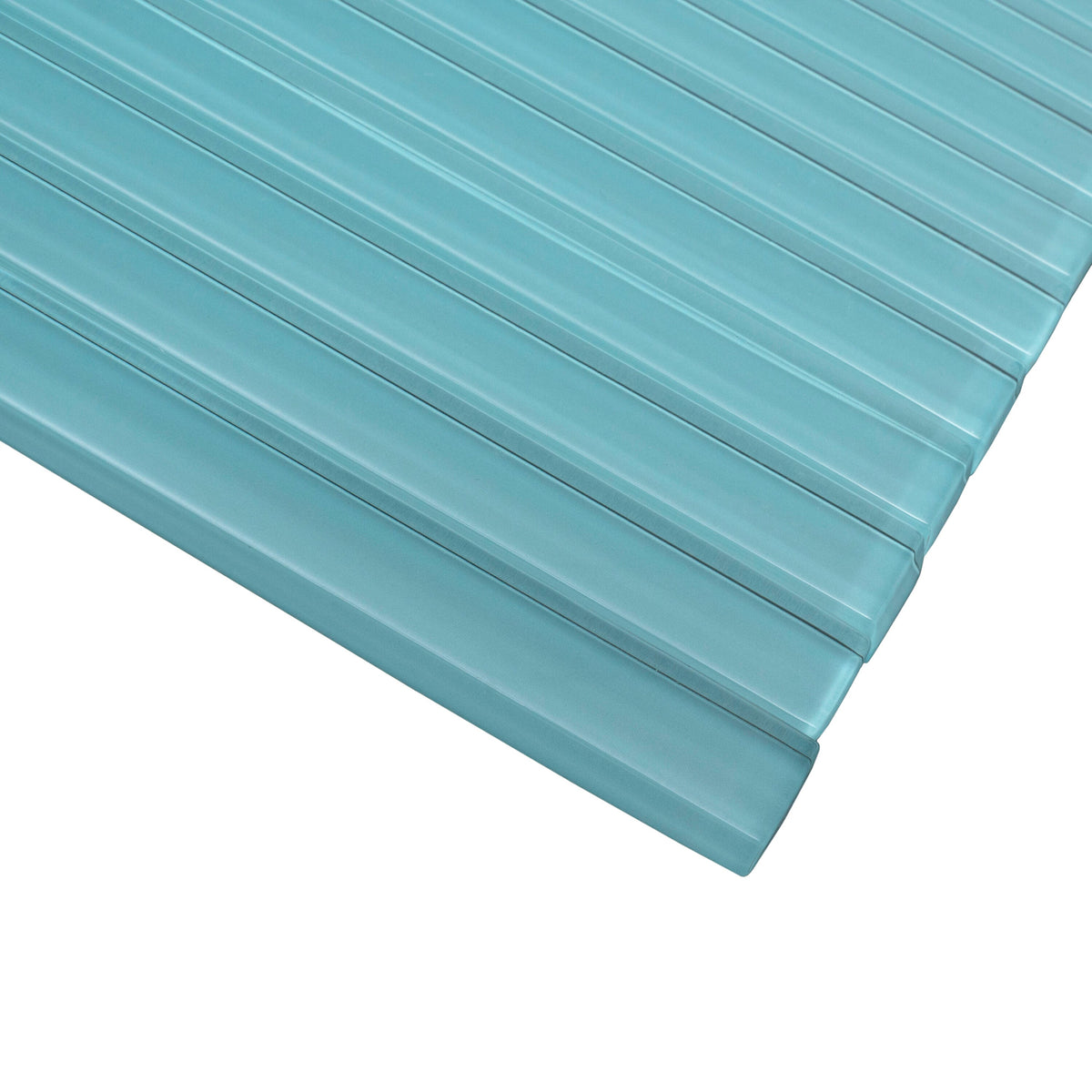 Apollo Tile 10-Pack Sapphire Blue 1/2-in x 12-in Glass Pencil Tile (0.5-sq. ft/ Carton)