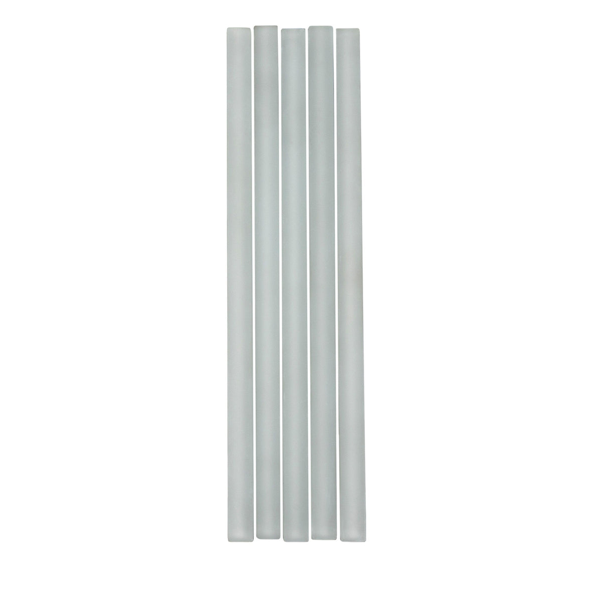 Apollo Tile 10-Pack Fossil Gray 1/2-in x 12-in Glass Pencil Tile (0.5-sq. ft/ Carton)
