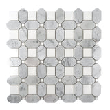 Apollo Tile White 12-in x 12-in Polished Natural Stone Marble Uniform Squares Floor and Wall Tile (5.168-sq. ft/ Carton)