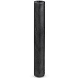 BOEN 25-ft x 3-ft 7-Gauge Black Plastic Extruded Mesh Rolled Fencing