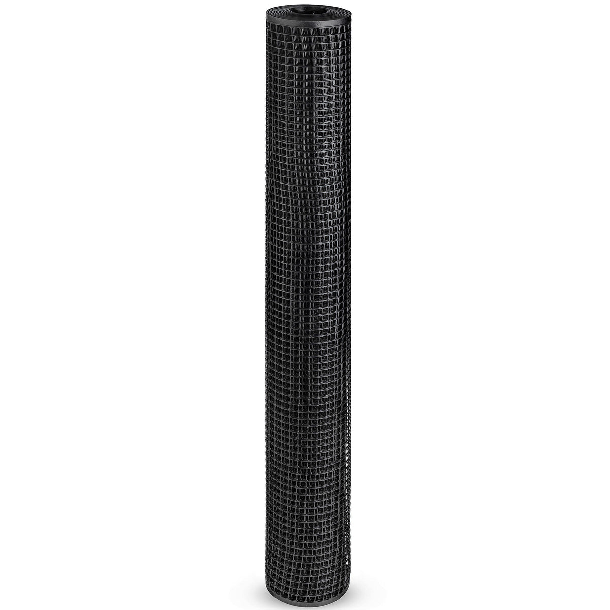 BOEN 25-ft x 2-ft 7-Gauge Black Plastic Extruded Mesh Rolled Fencing