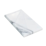 Apollo Tile (Sample) Wall Tile White 4-in x 4-in Polished Marble Subway Floor and Wall Tile
