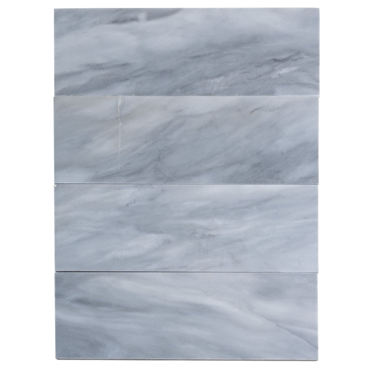 Apollo Tile Duchess Gray 4-in x 12-in Honed Natural Stone Marble Subway Floor and Wall Tile (5-sq. ft/ Carton)