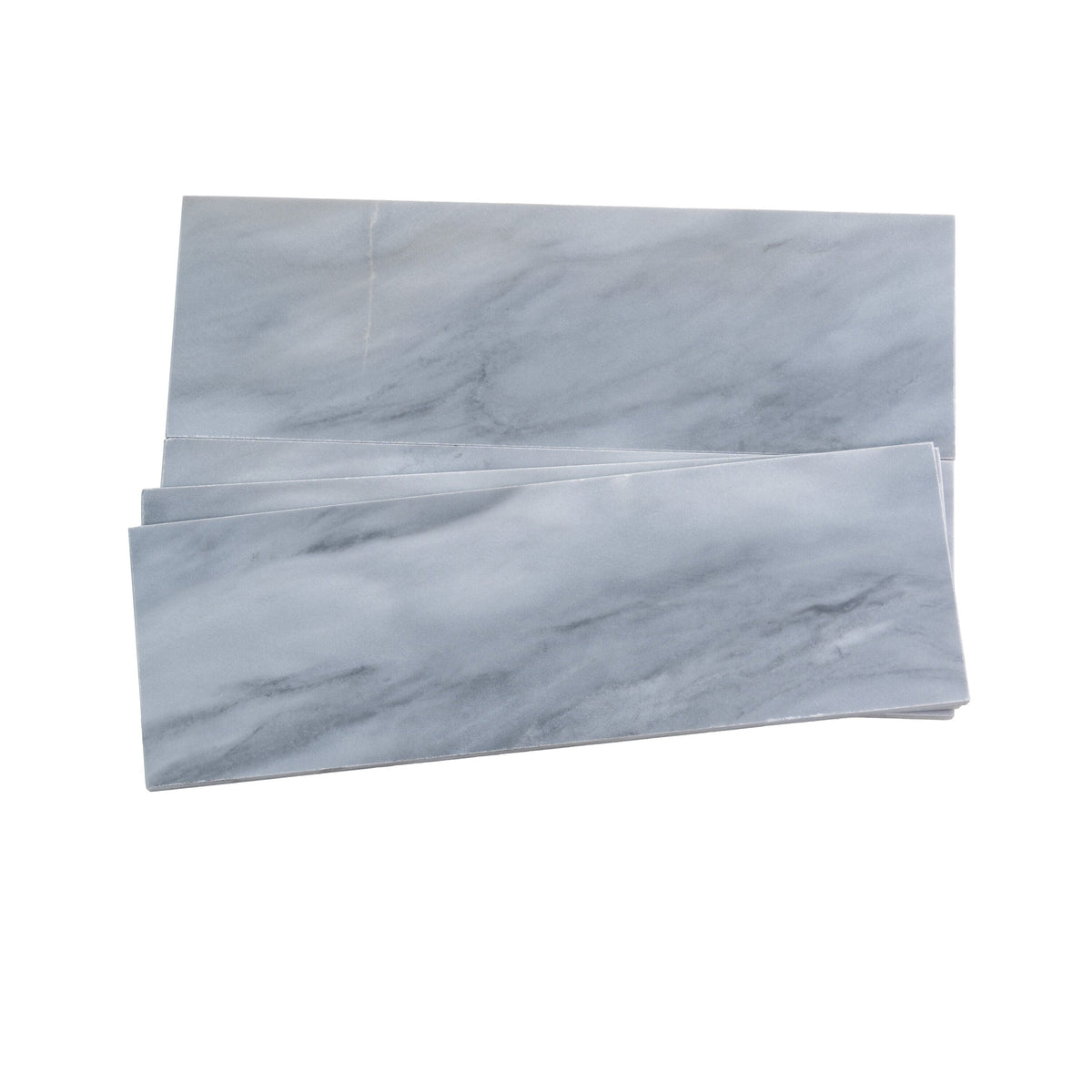 Apollo Tile Duchess Gray 4-in x 12-in Honed Natural Stone Marble Subway Floor and Wall Tile (5-sq. ft/ Carton)