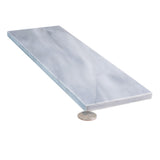 Apollo Tile Duchess Gray 4-in x 12-in Honed Natural Stone Marble Subway Floor and Wall Tile (5-sq. ft/ Carton)