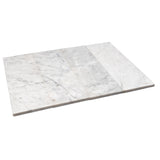 Apollo Tile White 4-in x 12-in Honed Natural Stone Marble Mixed Pattern Floor and Wall Tile (5-sq. ft/ Carton)