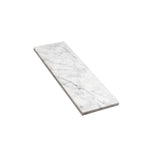 Apollo Tile White 4-in x 12-in Honed Natural Stone Marble Mixed Pattern Floor and Wall Tile (5-sq. ft/ Carton)