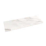 Apollo Tile White 4-in x 12-in Honed Natural Stone Marble Brick Floor and Wall Tile (5-sq. ft/ Carton)