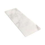 Apollo Tile White 4-in x 12-in Honed Natural Stone Marble Brick Floor and Wall Tile (5-sq. ft/ Carton)