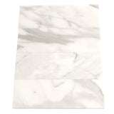 Apollo Tile (Sample) White, Grey 4-in x 12-in Honed Marble Floor and Wall Tile