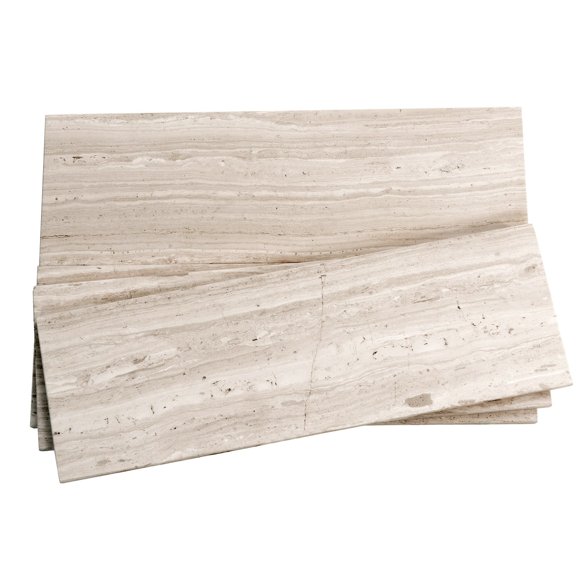 Apollo Tile Grandis Wooden Gray 4-in x 12-in Honed Natural Stone Marble Subway Floor and Wall Tile (5-sq. ft/ Carton)
