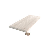 Apollo Tile Grandis Wooden Gray 4-in x 12-in Honed Natural Stone Marble Subway Floor and Wall Tile (5-sq. ft/ Carton)