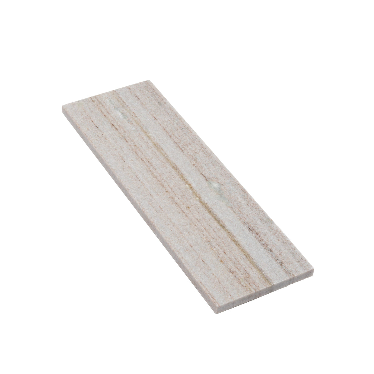 Apollo Tile (Sample) Floor and Wall Tile Beige 4-in x 4-in Honed Marble Subway Floor and Wall Tile
