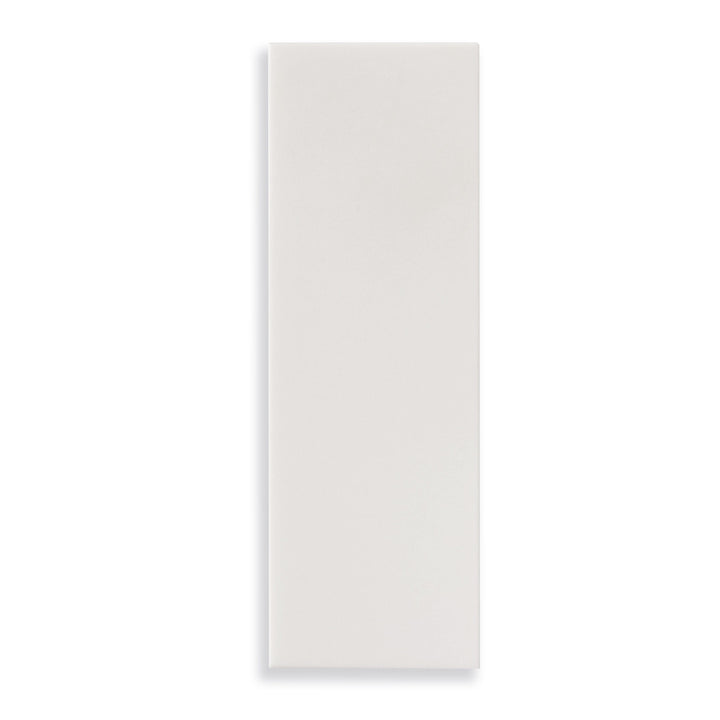 Apollo Tile (Sample) Wall White 4-in x 4-in Honed Marble Subway Wall Tile