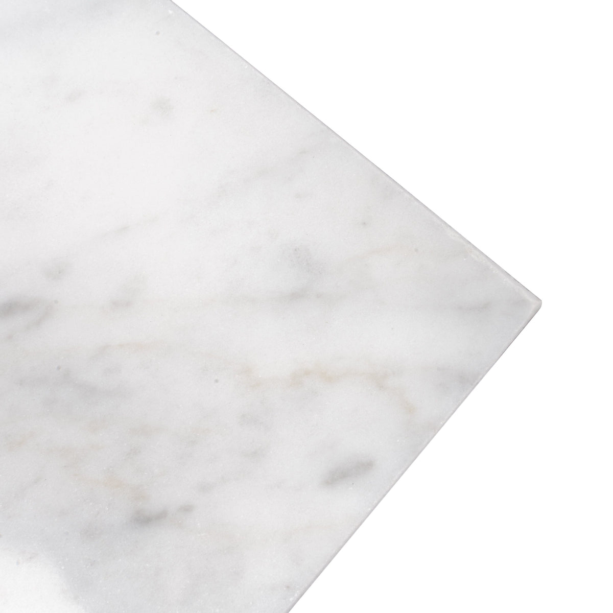 Apollo Tile (Sample) White 4-in x 4-in Polished Marble Floor and Wall Tile