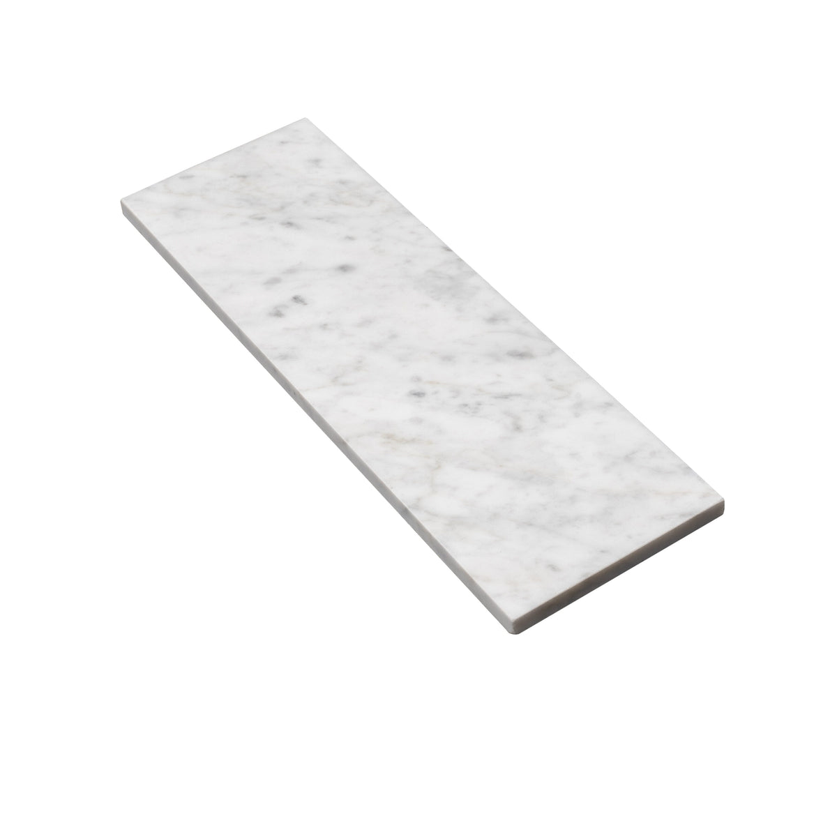 Apollo Tile (Sample) White 4-in x 4-in Polished Marble Floor and Wall Tile