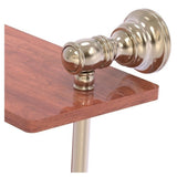 Allied Brass Carolina Antique Pewter 2-Tier Brass Wall Mount Bathroom Shelf
