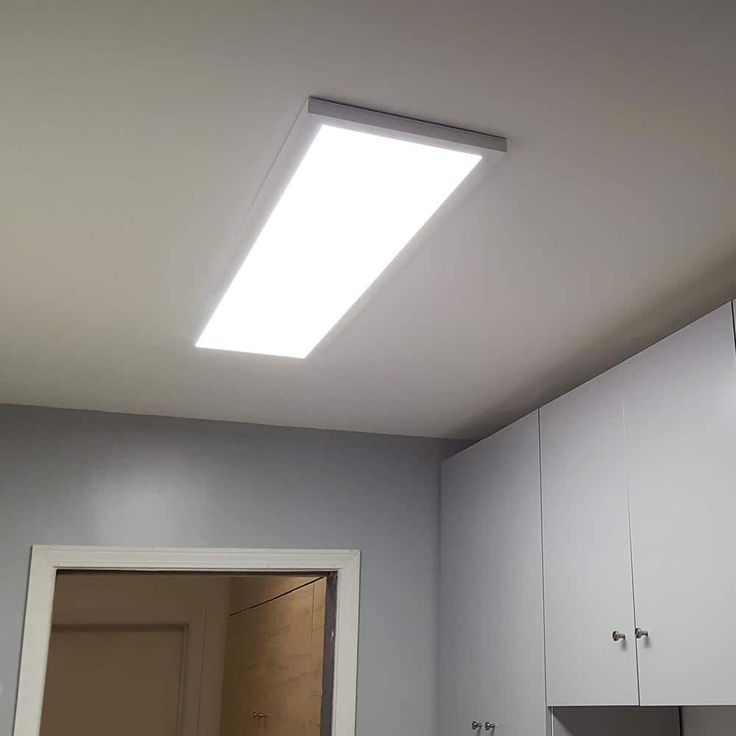1 ft. x 4 ft. 50-Watt4000 Lumens Dimmable White Integrated LED Edge-Lit Flat Panel Flush Mount Light Color Changing CCT