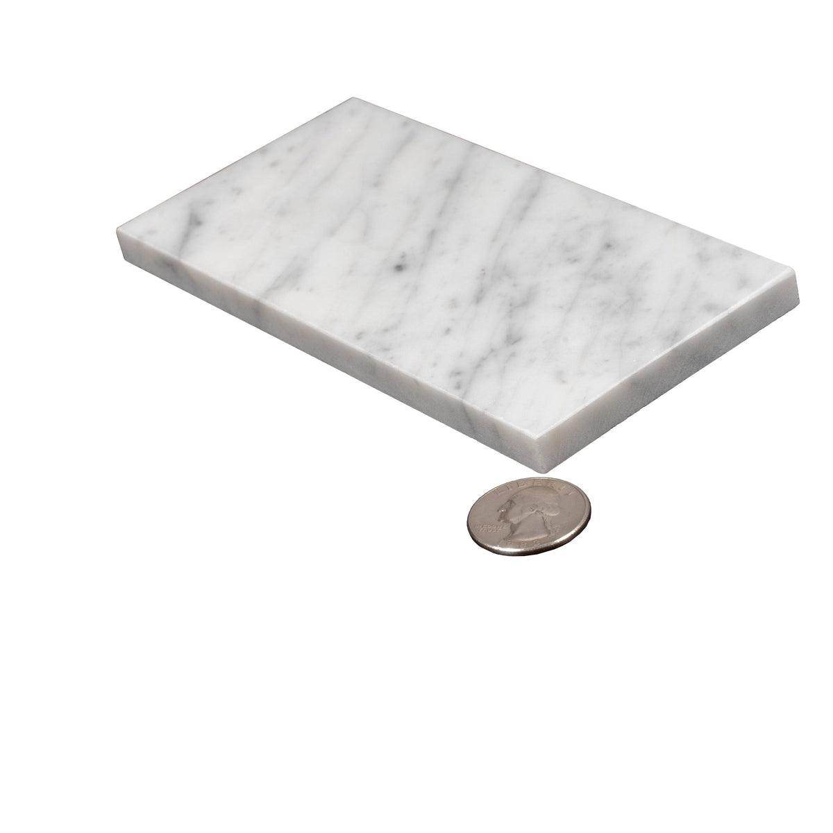 Apollo Tile (Sample) White 3-in x 6-in Honed Marble Floor and Wall Tile