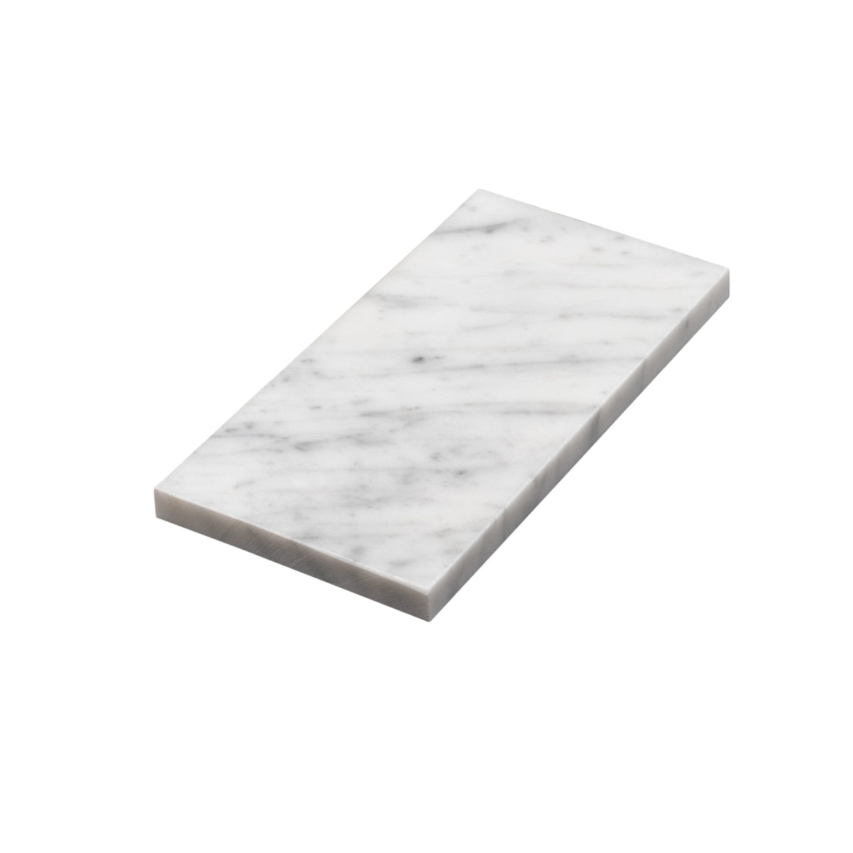Apollo Tile (Sample) White 3-in x 6-in Honed Marble Floor and Wall Tile