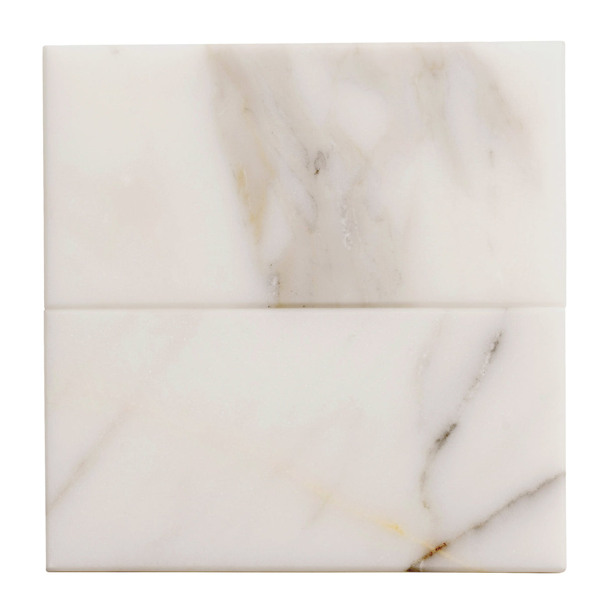 Apollo Tile (Sample) Floor and Wall Tile White 3-in x 6-in Honed Marble Subway Floor and Wall Tile