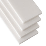 Apollo Tile (Sample) Wall White 3-in x 6-in Honed Marble Subway Wall Tile