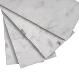 Apollo Tile (Sample) Wall White 3-in x 6-in Polished Marble Subway Wall Tile