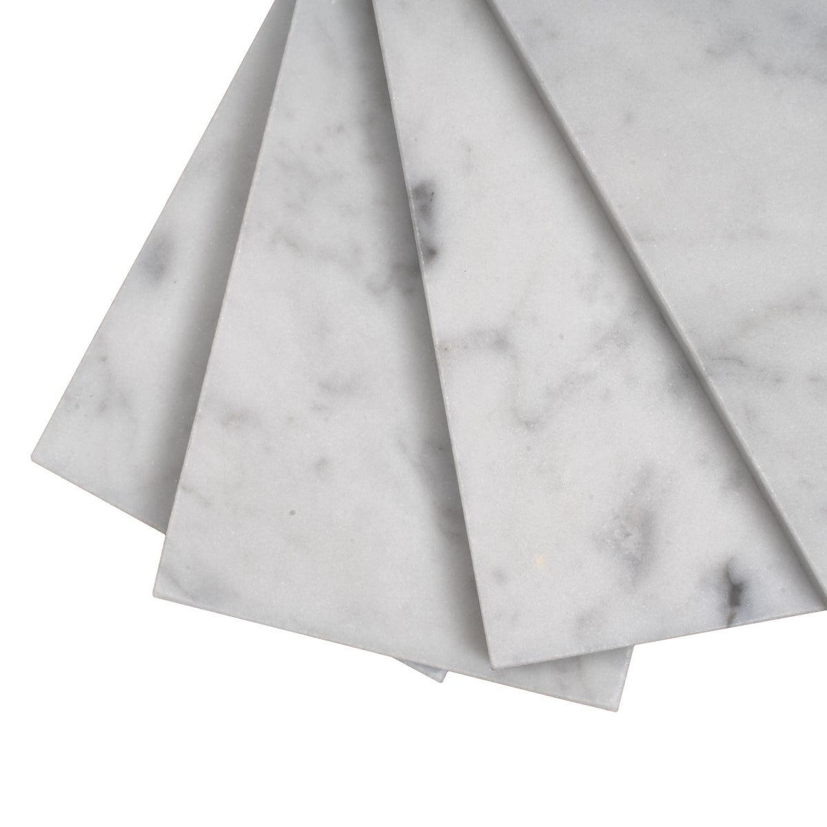 Apollo Tile Grandis White 3-in x 6-in Polished Natural Stone Marble Subway Floor and Wall Tile (5-sq. ft/ Carton)