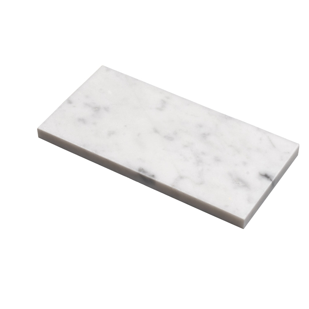 Apollo Tile (Sample) Wall White 3-in x 6-in Polished Marble Subway Wall Tile