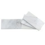 Apollo Tile (Sample) Floor and Wall Tile White 3-in x 6-in Polished Marble Subway Floor and Wall Tile