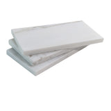Apollo Tile (Sample) Floor and Wall Tile White 3-in x 6-in Polished Marble Subway Floor and Wall Tile