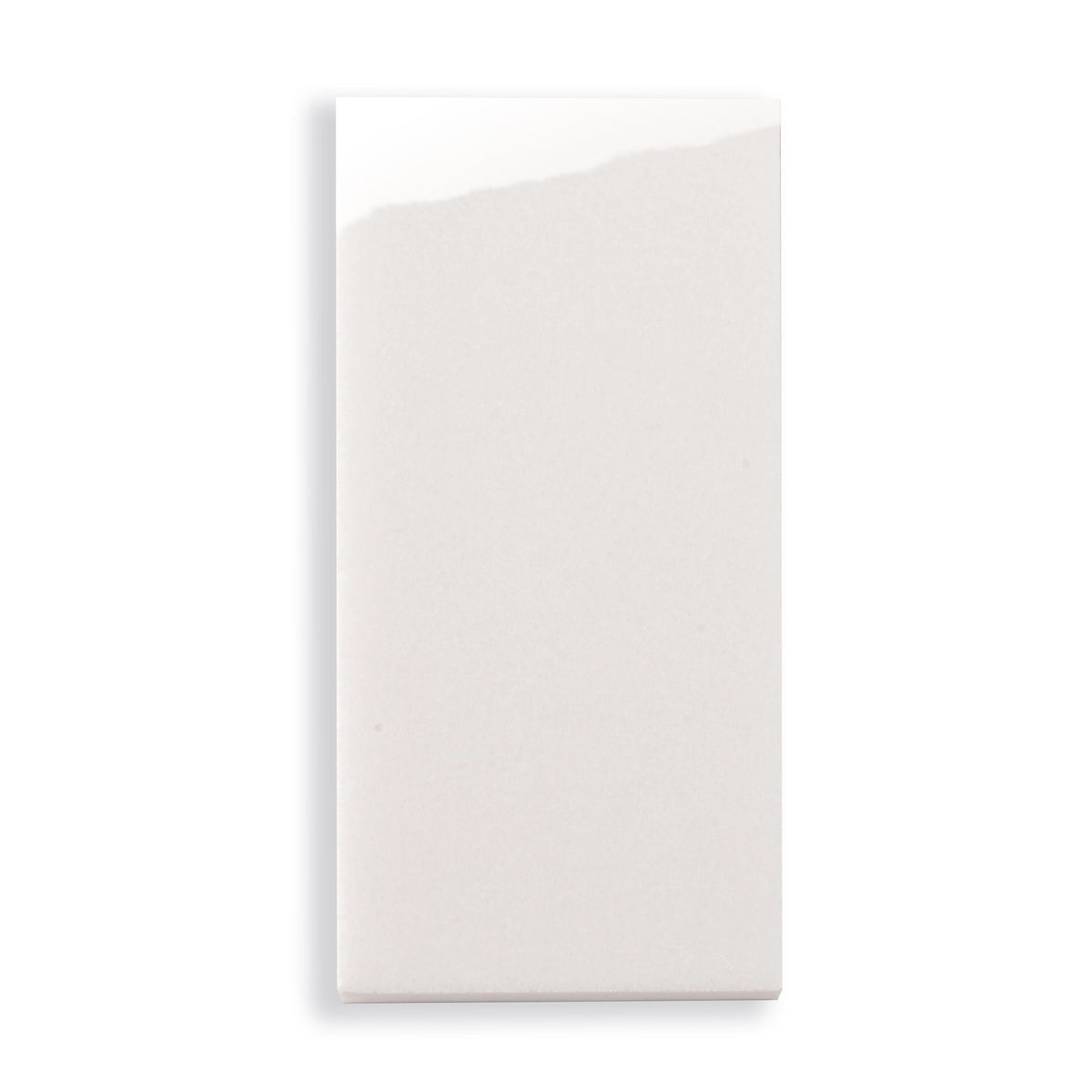 Apollo Tile (Sample) Wall Light Gray 3-in x 6-in Polished Marble Subway Wall Tile