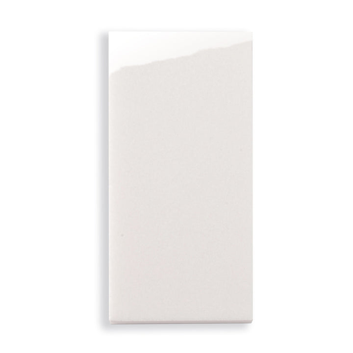 Apollo Tile (Sample) Wall Light Gray 3-in x 6-in Polished Marble Subway Wall Tile