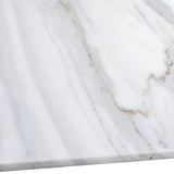 Apollo Tile (Sample) Floor and Wall Tile White and Gray 4-in x 4-in Honed Marble Subway Floor and Wall Tile