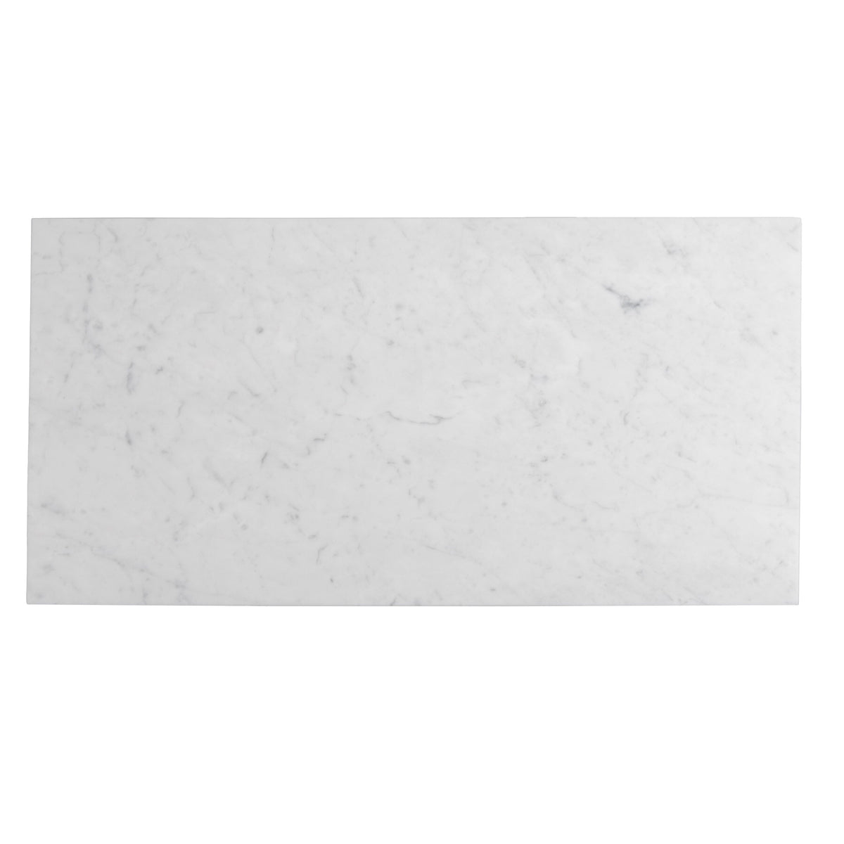 Apollo Tile (Sample) Wall White 4-in x 4-in Polished Marble Subway Wall Tile
