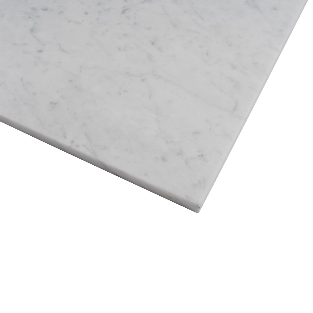 Apollo Tile (Sample) Wall White 4-in x 4-in Polished Marble Subway Wall Tile