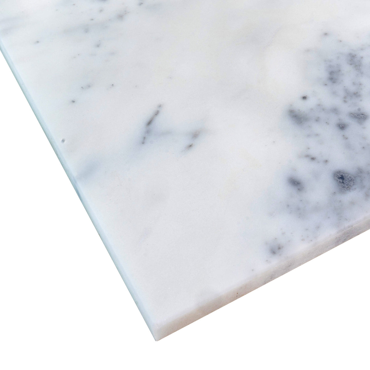 Apollo Tile (Sample) Floor and Wall Tile White and Beige 4-in x 4-in Polished Marble Subway Floor and Wall Tile