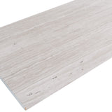 Apollo Tile Grandis Wooden Gray 12-in x 24-in Polished Natural Stone Marble Subway Floor and Wall Tile (10-sq. ft/ Carton)
