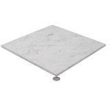 Apollo Tile (Sample) Wall White 4-in x 4-in Polished Marble Look Wall Tile