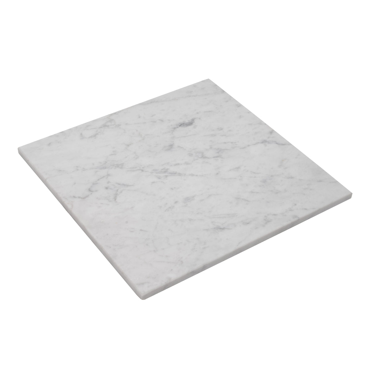 Apollo Tile (Sample) Wall White 4-in x 4-in Polished Marble Look Wall Tile