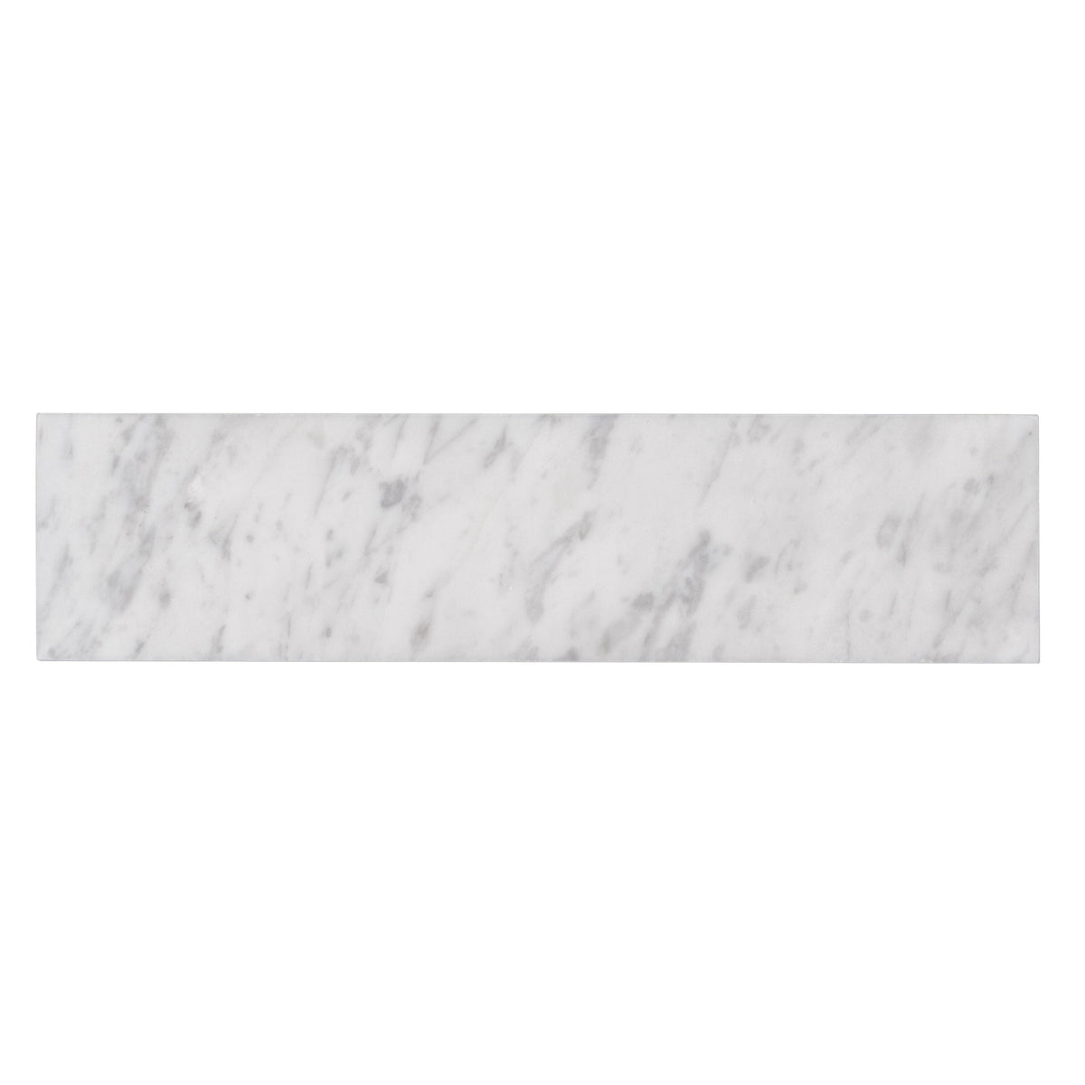 Apollo Tile (Sample) Wall Gray 4-in x 4-in Honed Marble Subway Wall Tile