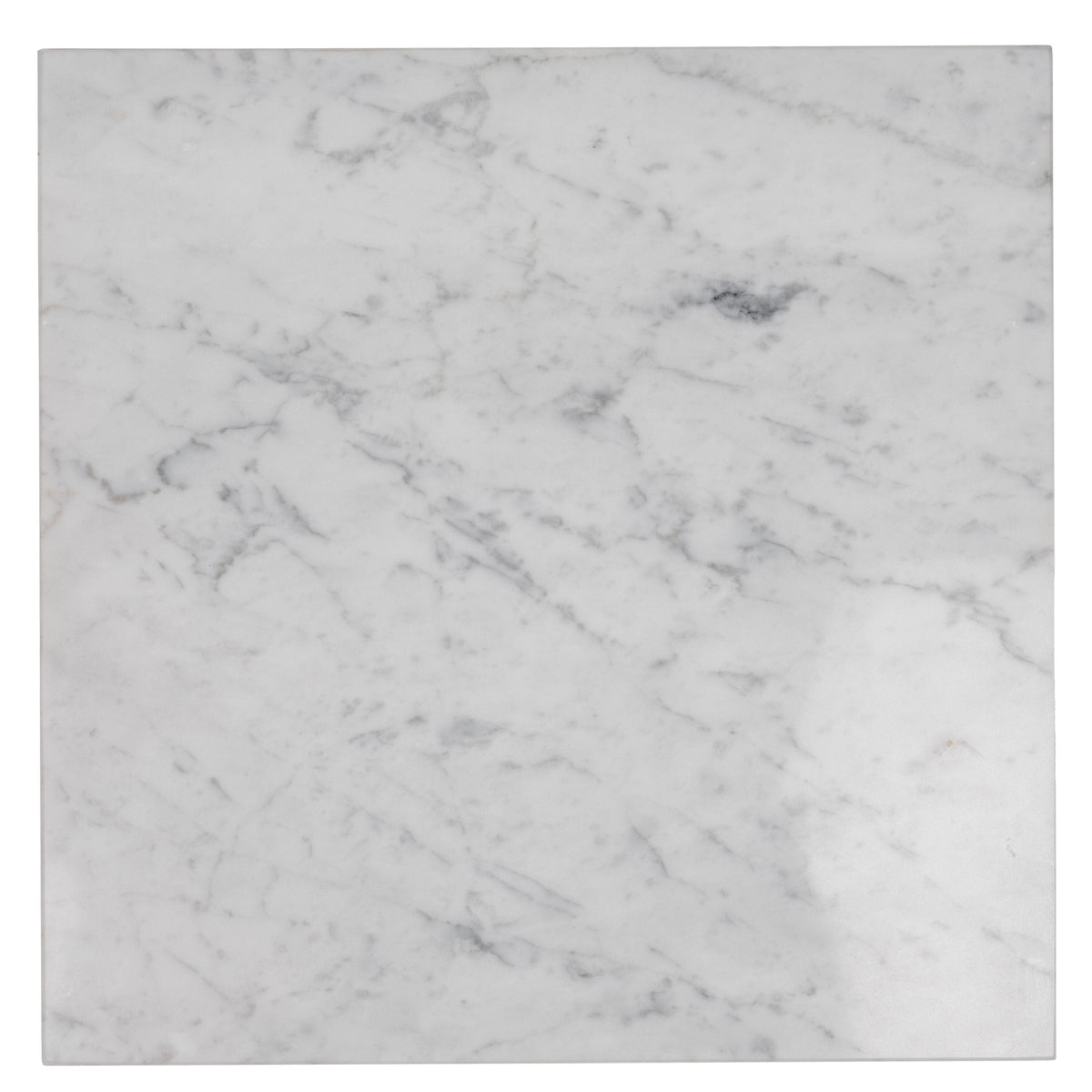 Apollo Tile (Sample) Wall White 4-in x 4-in Polished Marble Look Wall Tile