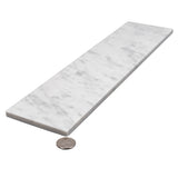 Apollo Tile Grandis Gray 4-in x 16-in Honed Natural Stone Marble Subway Floor and Wall Tile (4.44-sq. ft/ Carton)