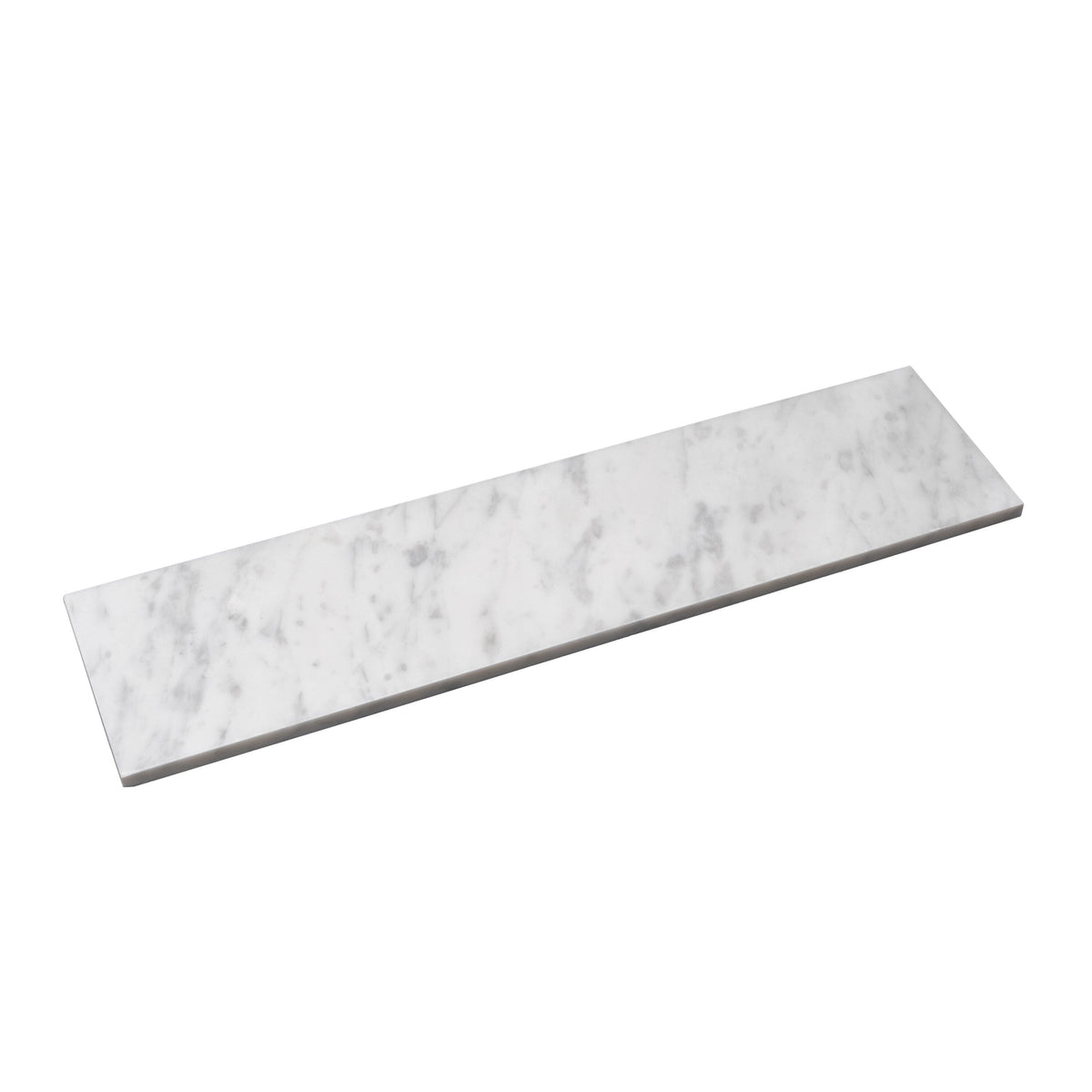 Apollo Tile (Sample) Wall Gray 4-in x 4-in Honed Marble Subway Wall Tile